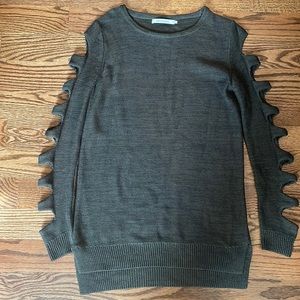 Stitches & Stripes Sweater Cut outs in sleeves XS
